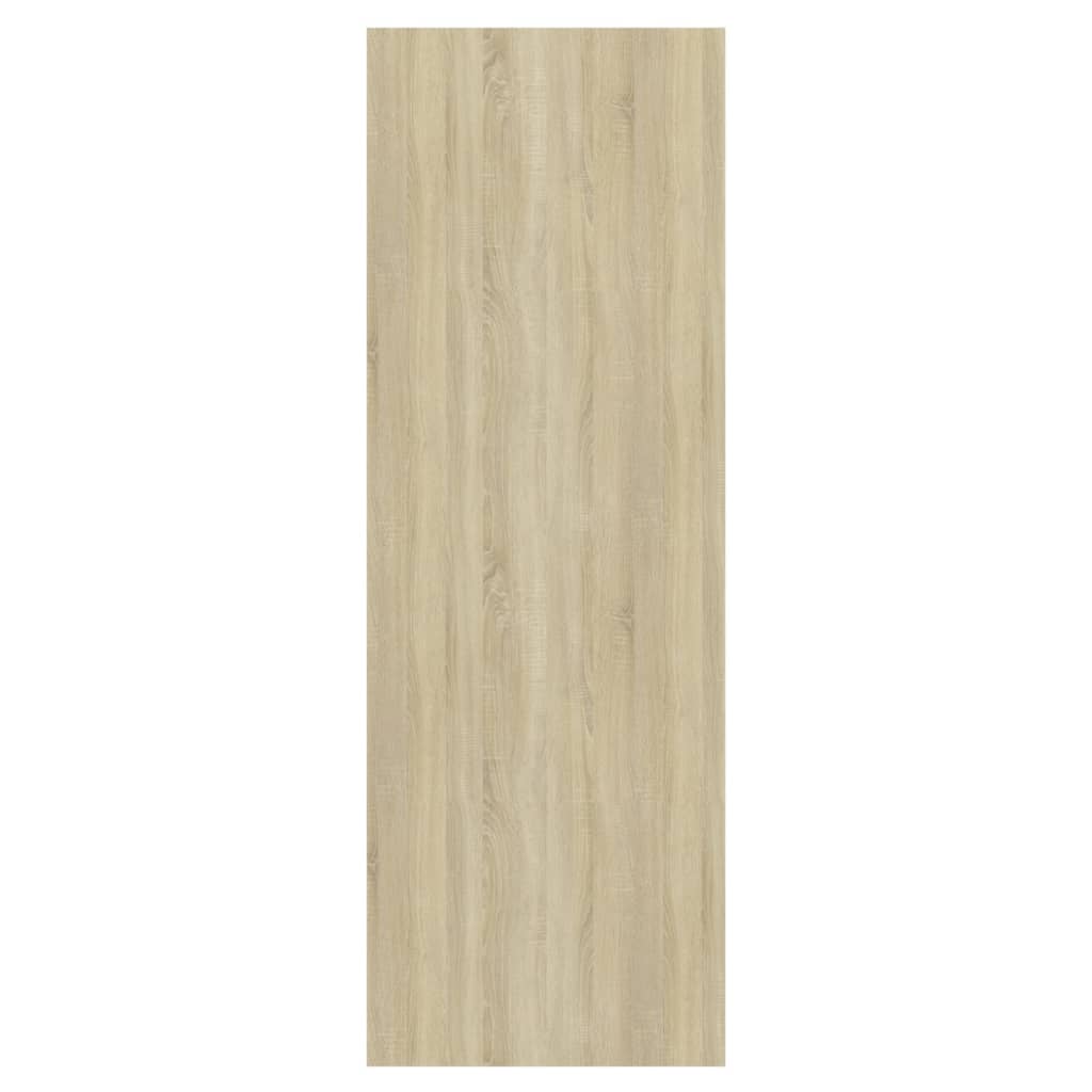 vidaXL Meuble TV mural Chêne sonoma 37x37x107 cm Bois d’ingénierie - Image 5