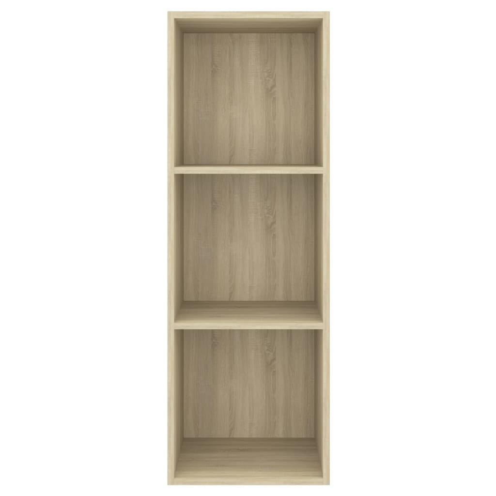 vidaXL Meuble TV mural Chêne sonoma 37x37x107 cm Bois d’ingénierie - Image 4