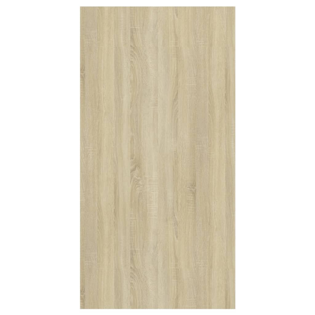 vidaXL Meuble TV mural Chêne sonoma 37x37x72 cm Bois d’ingénierie - Image 5
