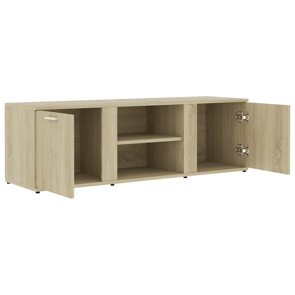vidaXL Meuble TV Chêne sonoma 120x34x37 cm Bois d’ingénierie - Image 6