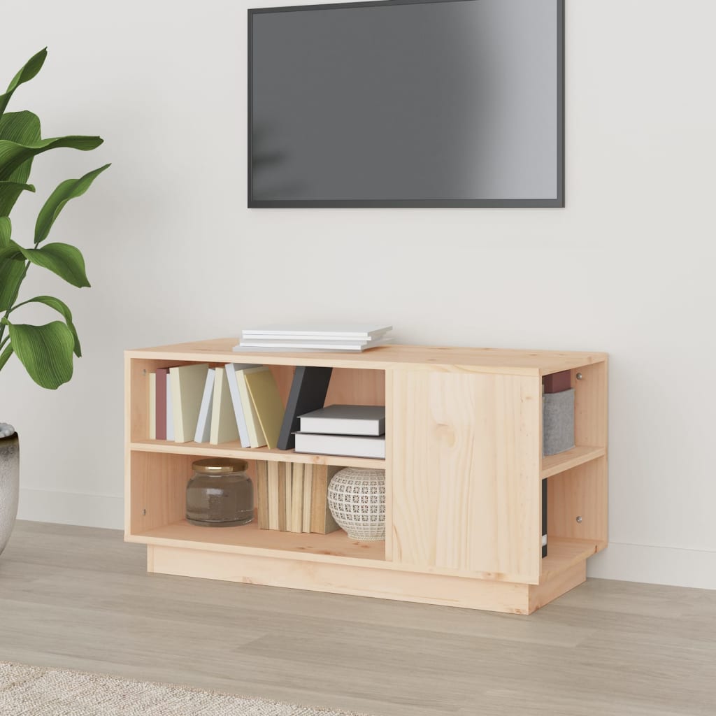 vidaXL Meuble TV 80x35x40,5 cm Bois de pin massif