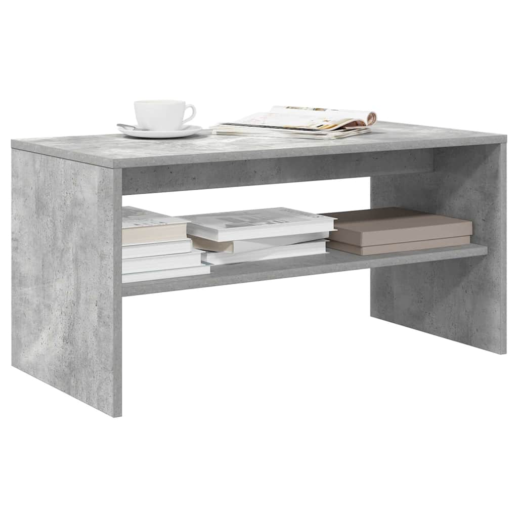 vidaXL Meuble TV Gris cement 80 x 40 x 40 cm Aggloméré