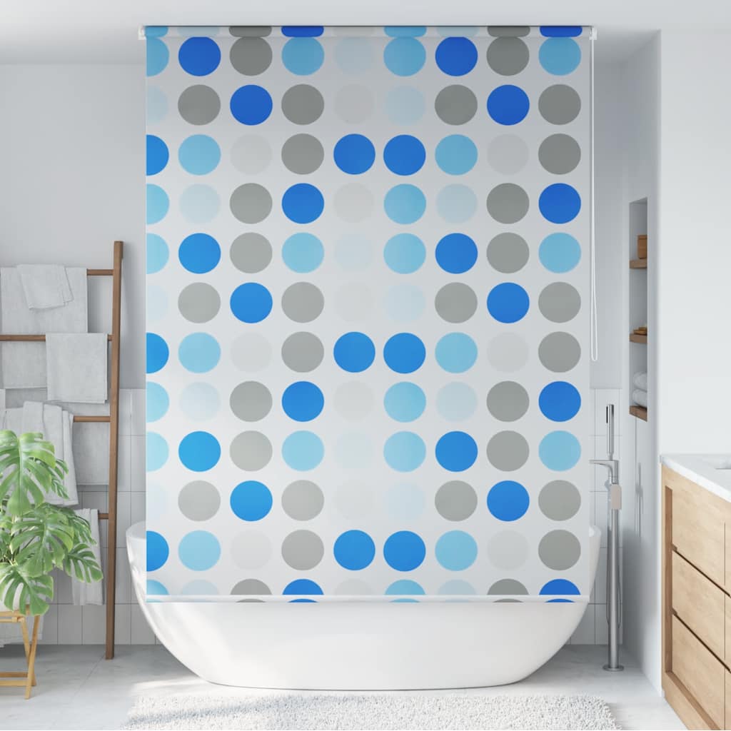 vidaXL Store roulant de douche 160x240 cm Cercle