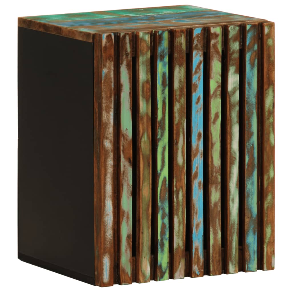 vidaXL Armoire murale de salle de bain 38x34x48cm bois massif d'acacia