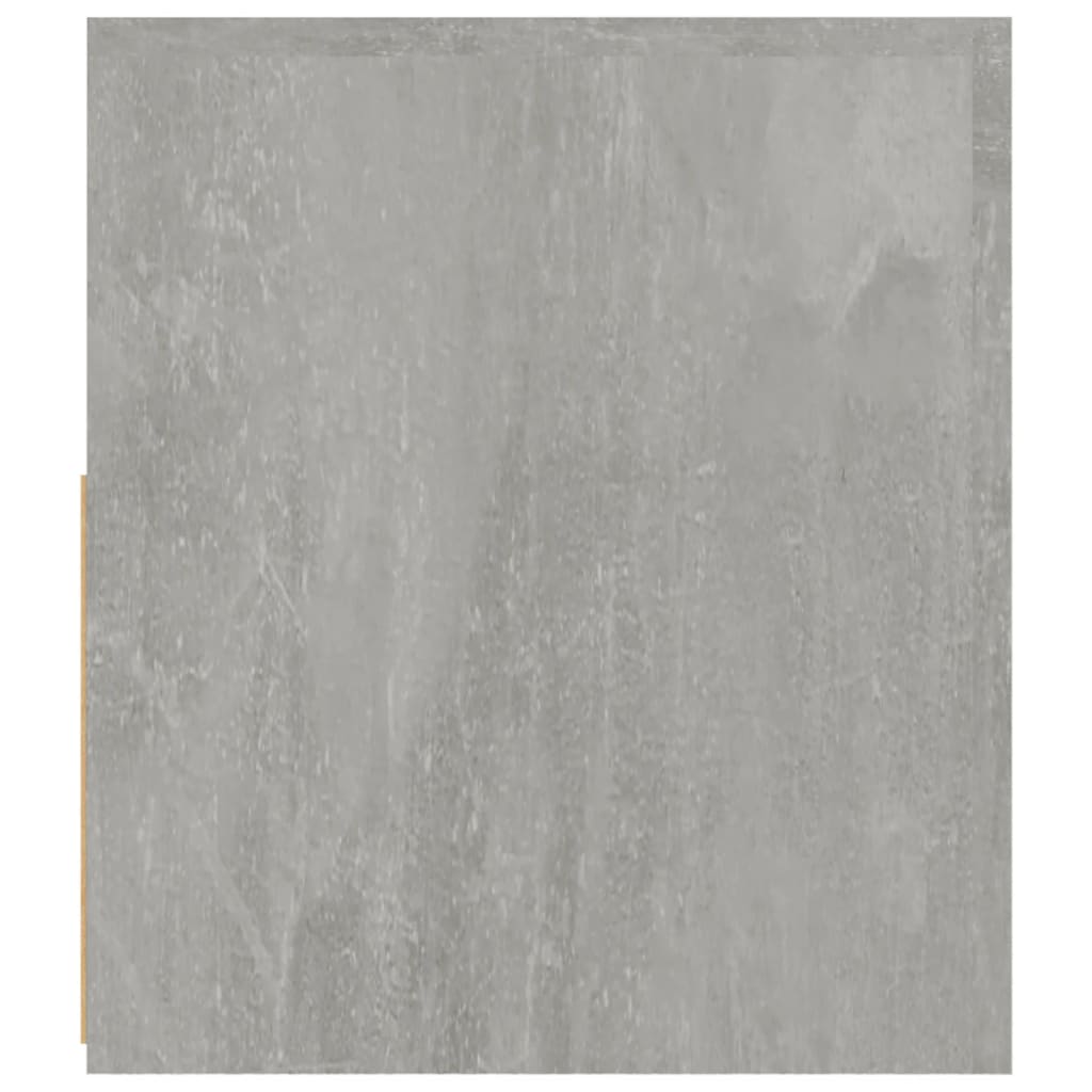 vidaXL Tables de chevet 2 pcs avec LED Gris béton 60x35x40 cm - Image 6