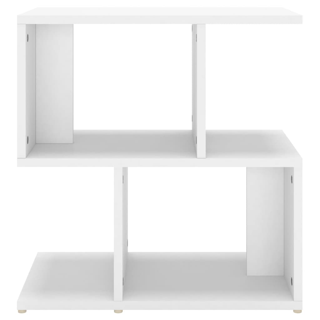 vidaXL Tables de chevet 2 pcs blanc 50x30x51,5 cm bois d'ingénierie - Image 5