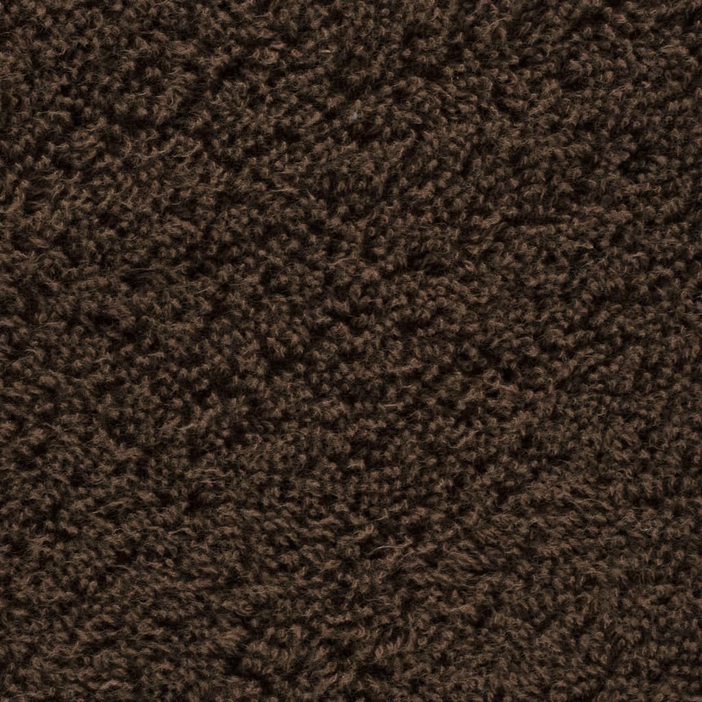 vidaXL Serviettes de qualité supérieure SOLUND 10 pcs marron 600 g/m² - Image 5