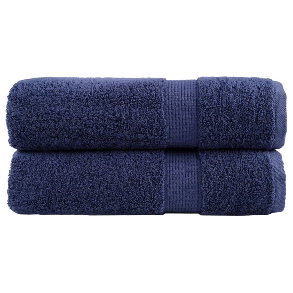 vidaXL Serviettes de douche de qualité supérieure SOLUND 2 pcs