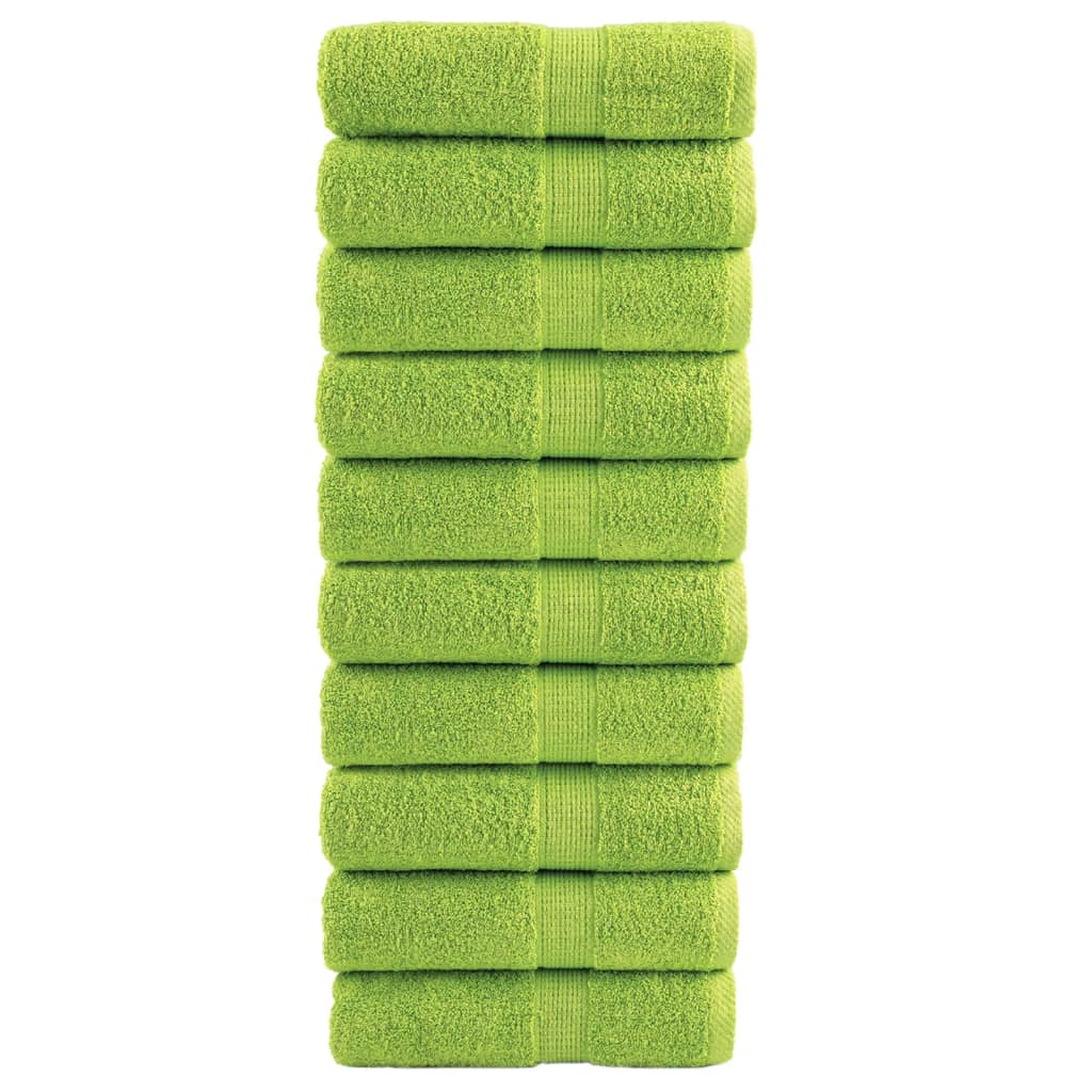 vidaXL Serviettes d'invité de qualité supérieure SOLUND 10 pcs