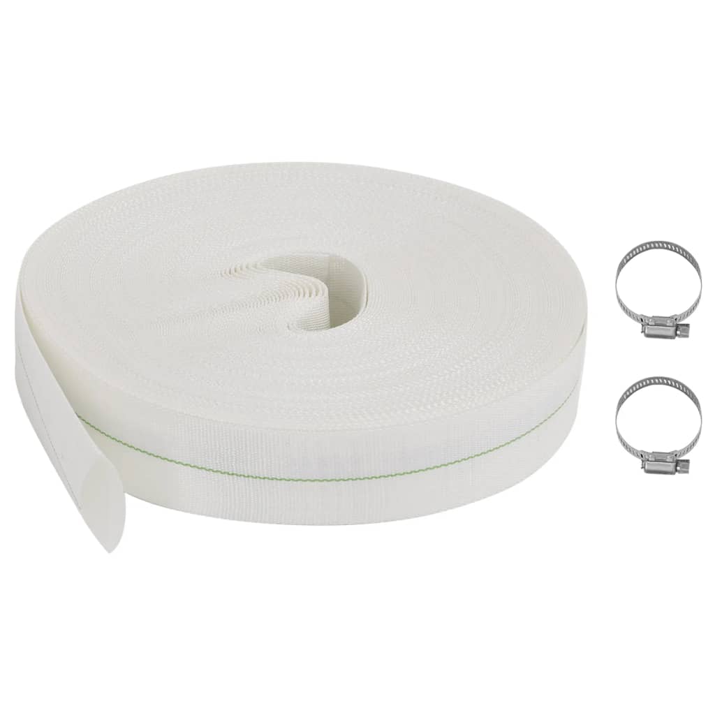 vidaXL Tuyau plat 50 m 1" PVC