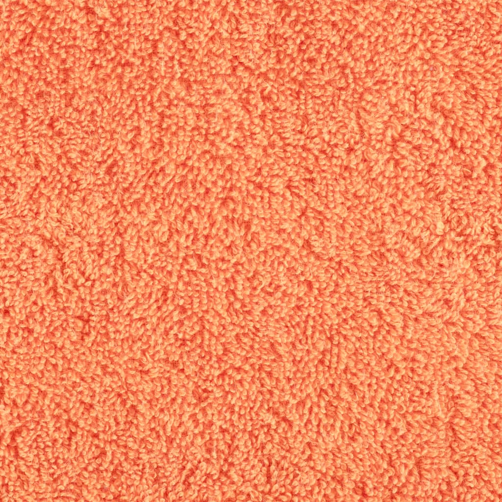 vidaXL Serviettes de douche de qualité supérieure SOLUND 2 pcs orange - Image 5