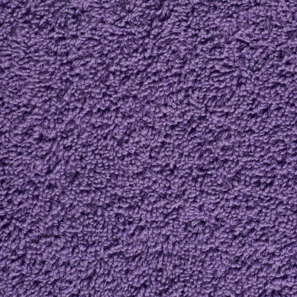 vidaXL Serviettes de qualité supérieure SOLUND 10 pcs violet 600 g/m² - Image 5
