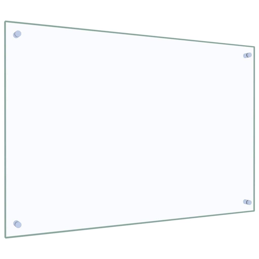 vidaXL Dosseret de cuisine Transparent 90x60 cm Verre trempé - Image 5