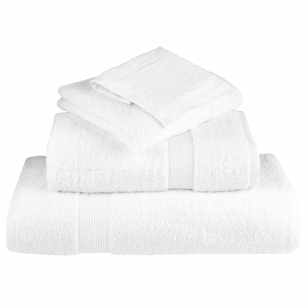 vidaXL Serviettes de qualité supérieure SOLUND 25 pcs blanc 600 g/m² - Image 4