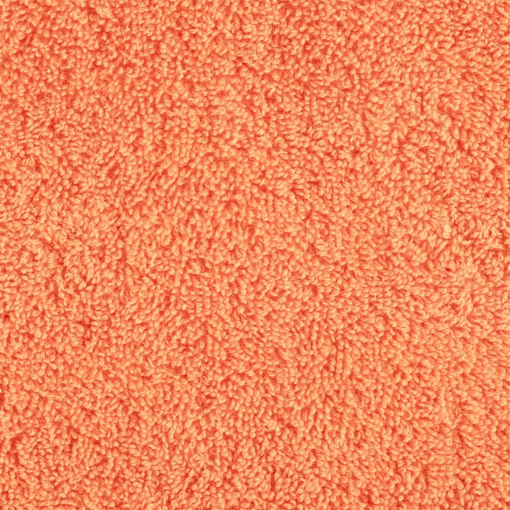 vidaXL Serviettes d'invité de qualité supérieure SOLUND 2 pcs orange - Image 5