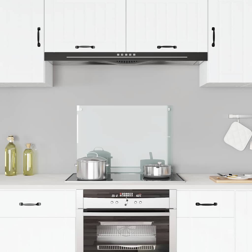 vidaXL Dosseret de cuisine Transparent 70x50 cm Verre trempé