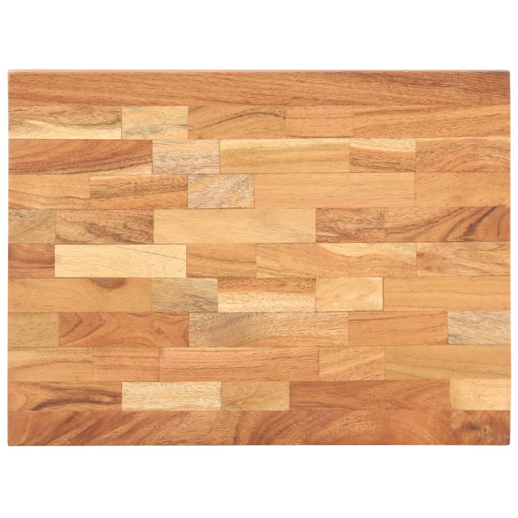 vidaXL Planche à découper 40x30x4 cm Bois d'acacia massif - Image 4