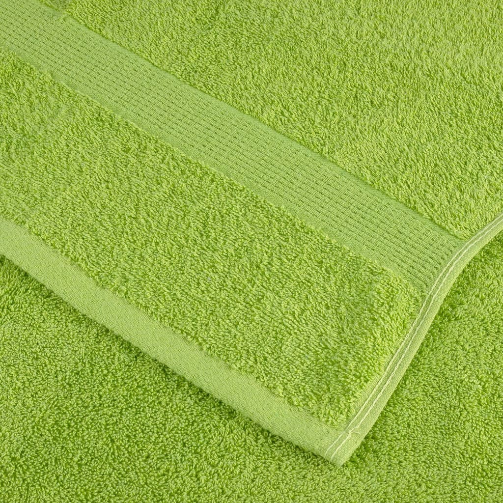 vidaXL Serviettes de qualité supérieure SOLUND 2 pcs vert pomme - Image 6
