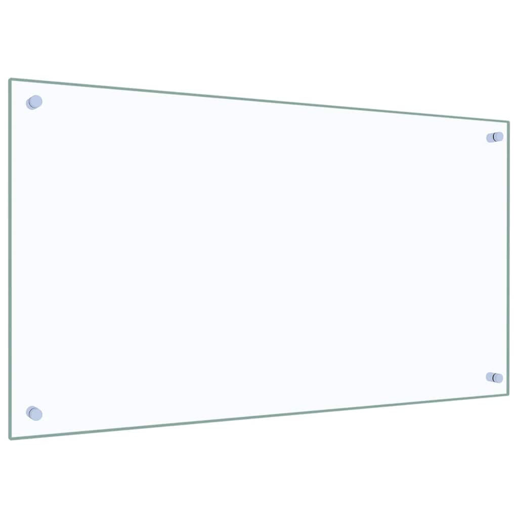 vidaXL Dosseret de cuisine Transparent 90x50 cm Verre trempé - Image 5