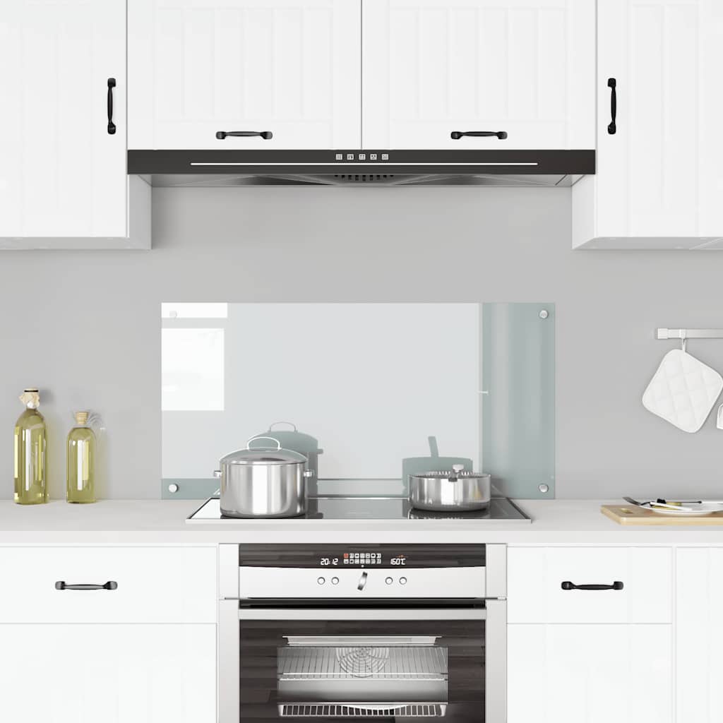 vidaXL Dosseret de cuisine Transparent 100x50 cm Verre trempé