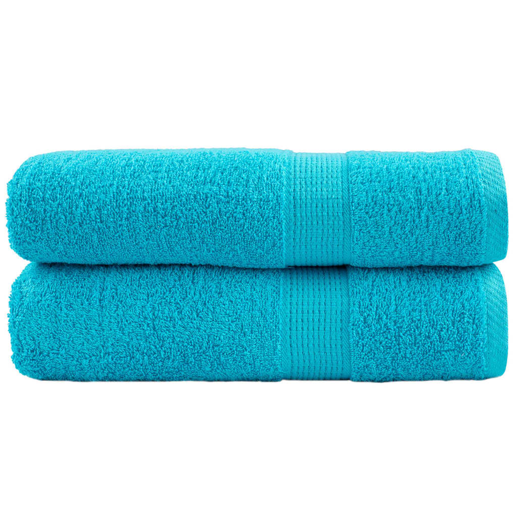 vidaXL Serviettes de douche de qualité supérieure SOLUND 2 pcs