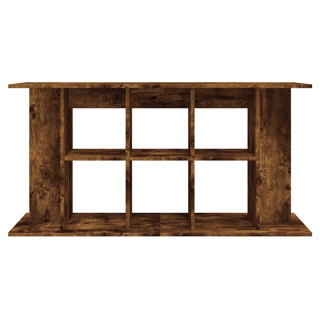 vidaXL Support pour aquarium chêne fumé 120x40x60 cm bois d'ingénierie - Image 4
