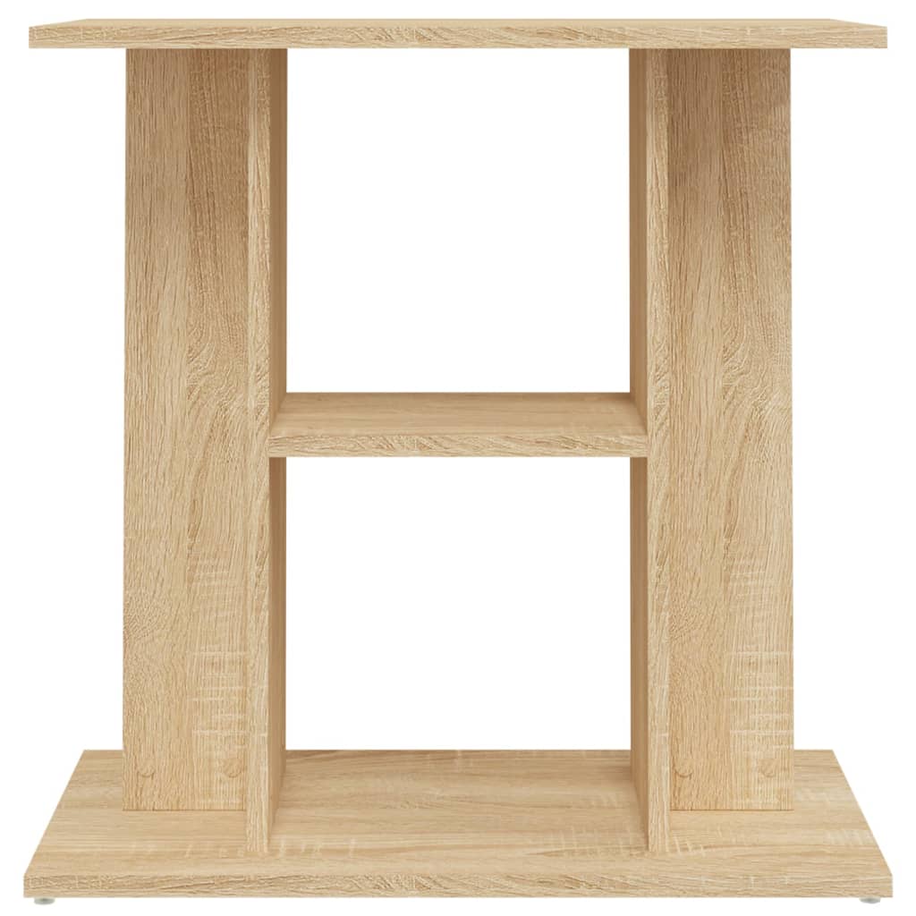 vidaXL Support pour aquarium chêne sonoma 60x30x60cm bois d'ingénierie - Image 4