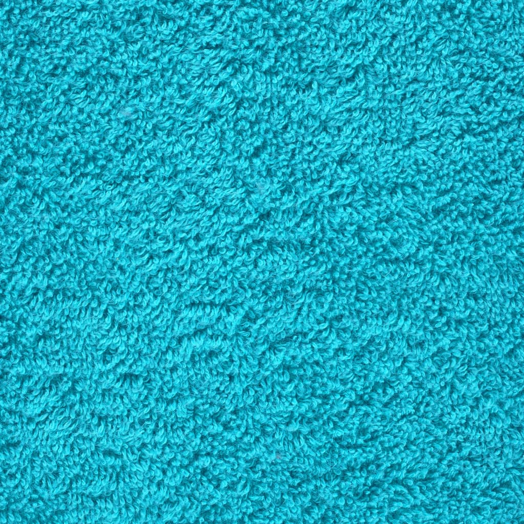 vidaXL Serviettes de qualité supérieure SOLUND 10 pcs turquoise - Image 5
