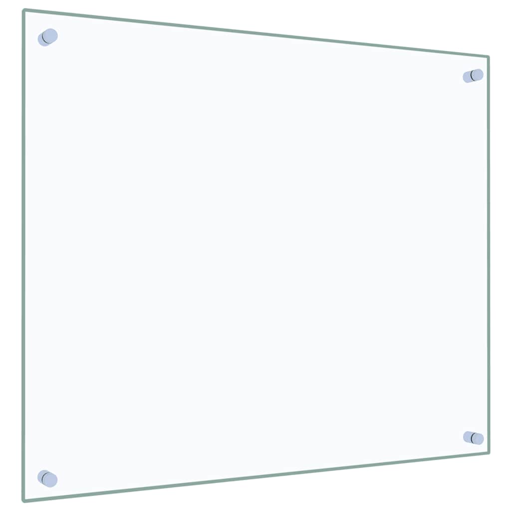 vidaXL Dosseret de cuisine Transparent 70x60 cm Verre trempé - Image 5