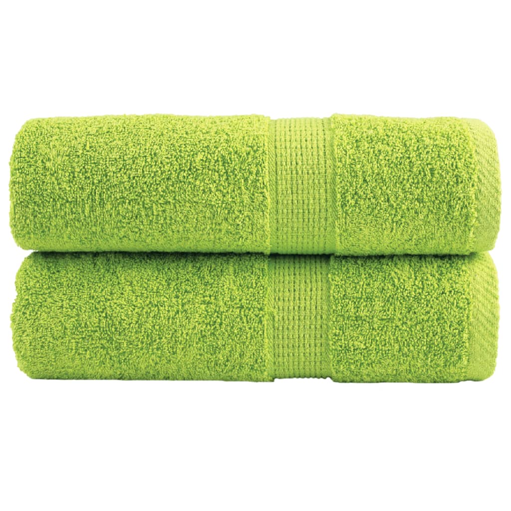 vidaXL Serviettes d'invité de qualité supérieure SOLUND 2 pcs