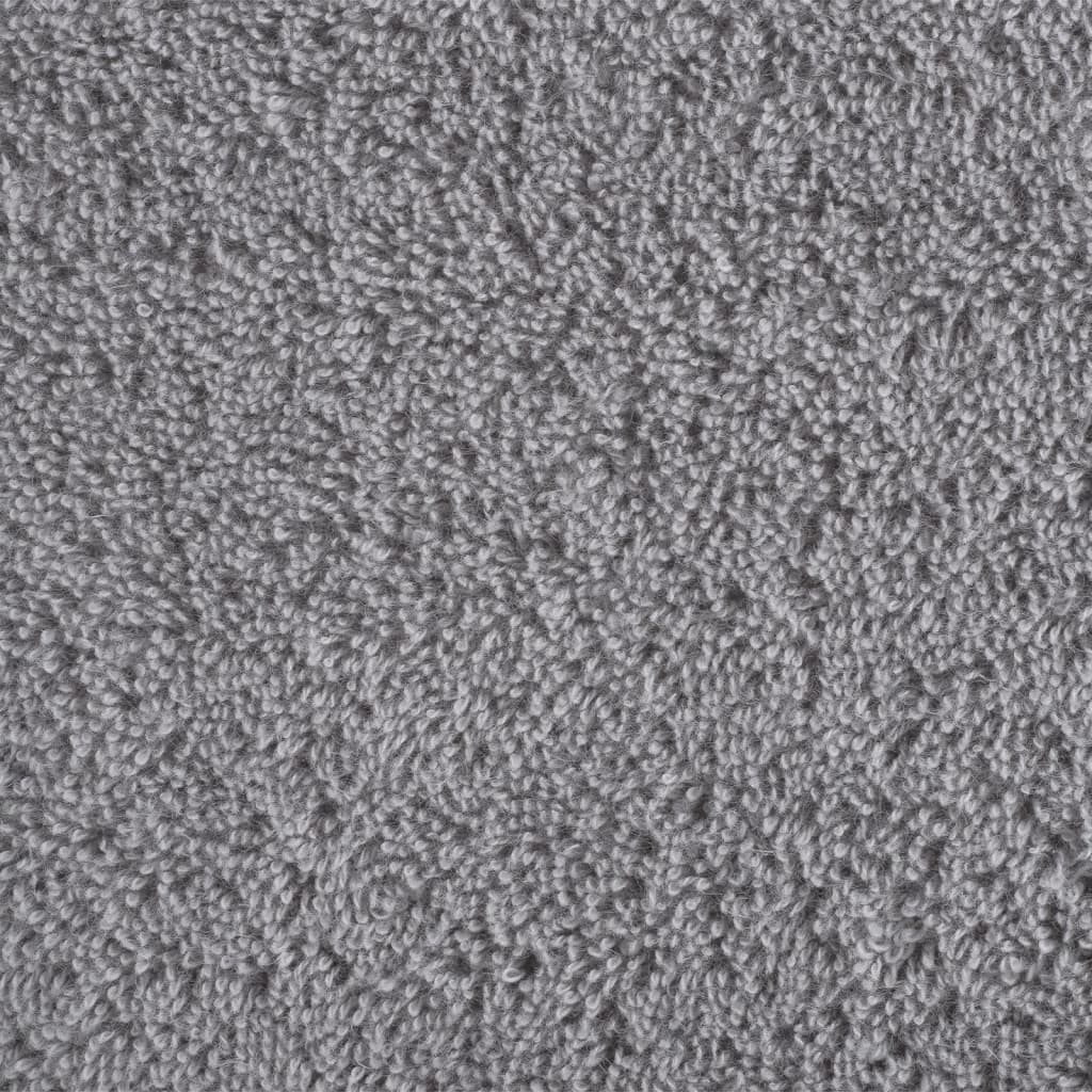 vidaXL Serviettes de qualité supérieure SOLUND 10 pcs gris 600 g/m² - Image 5