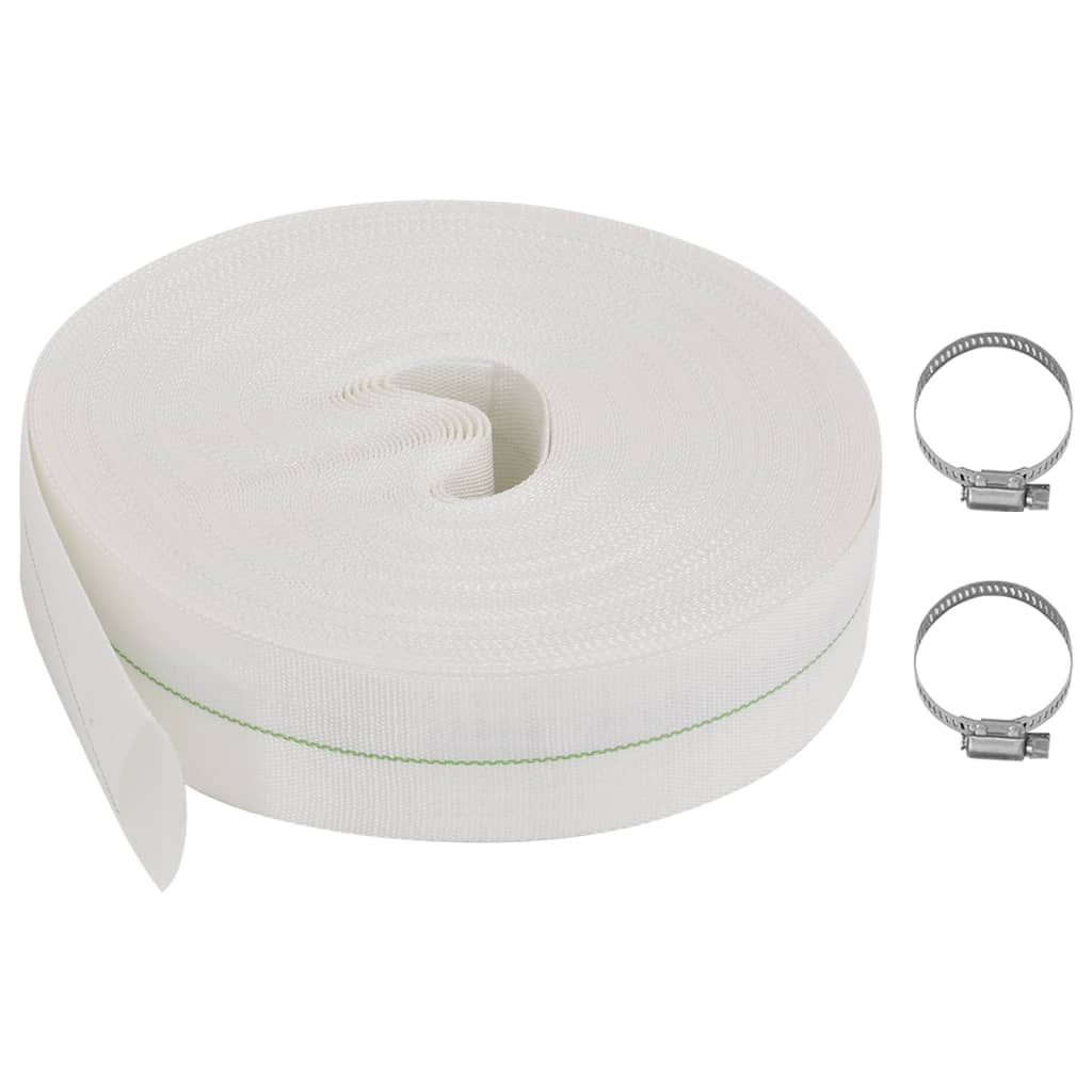 vidaXL Tuyau plat 25 m 1,5" PE