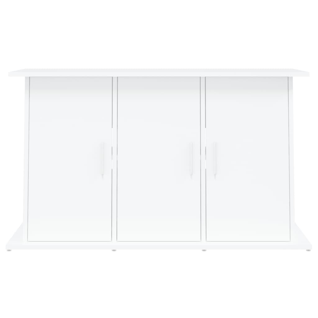 vidaXL Support pour aquarium blanc 101x41x58 cm bois d'ingénierie - Image 5