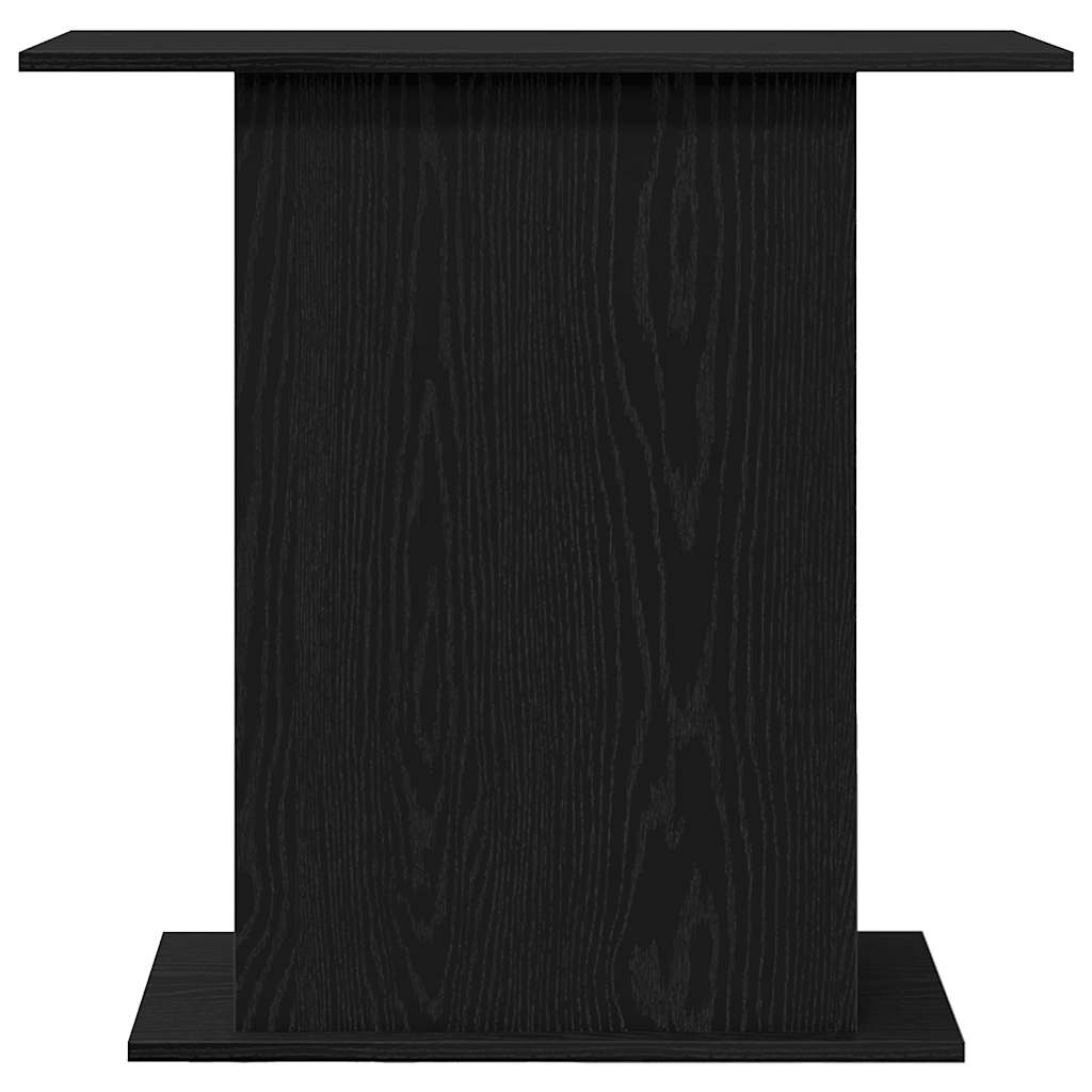 vidaXL Support d'aquarium Chêne noir 75x36x72,5 cm Bois d'ingénierie - Image 5