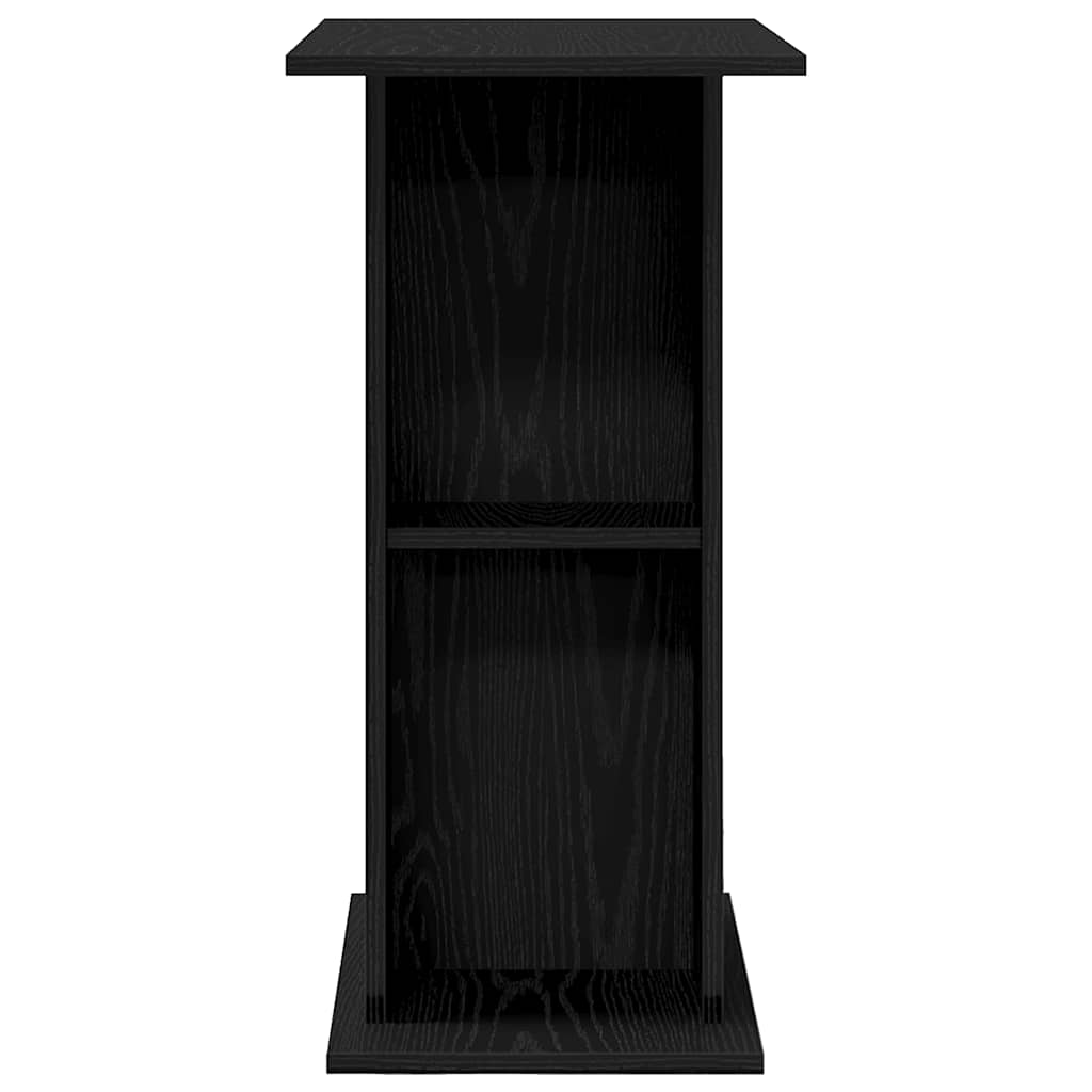 vidaXL Support d'aquarium Chêne noir 75x36x72,5 cm Bois d'ingénierie - Image 6