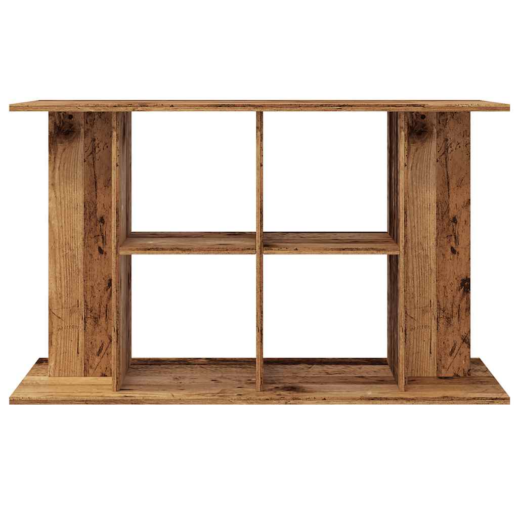 vidaXL Support pour aquarium vieux bois 100x40x60 cm bois d'ingénierie - Image 4
