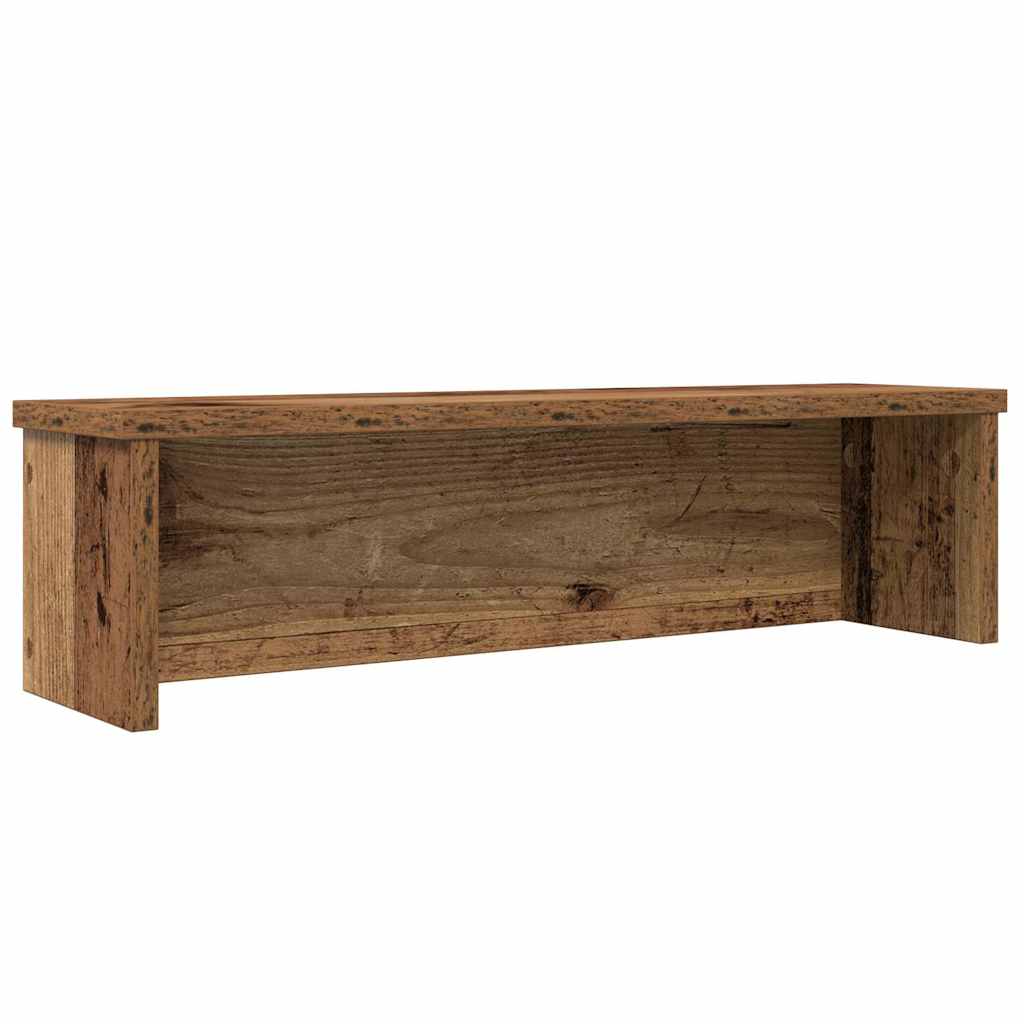 vidaXL Étagère de cuisine empilable vieux bois 60x15x16 cm