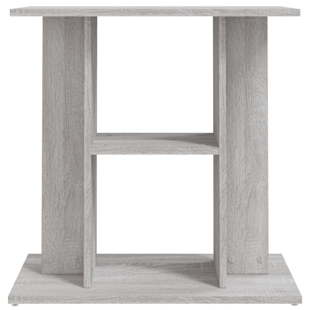 vidaXL Support d'aquarium Gris Sonoma 60x30x60 cm Bois d'ingénierie - Image 4