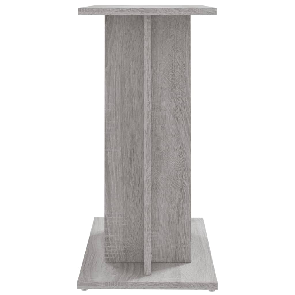 vidaXL Support d'aquarium Gris Sonoma 60x30x60 cm Bois d'ingénierie - Image 5