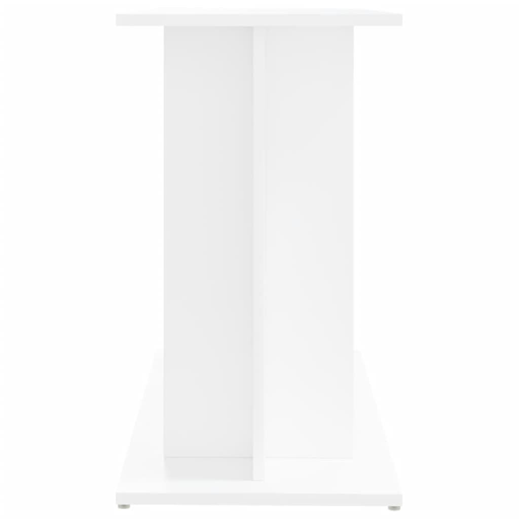 vidaXL Support pour aquarium blanc 80x35x60 cm bois d'ingénierie - Image 5