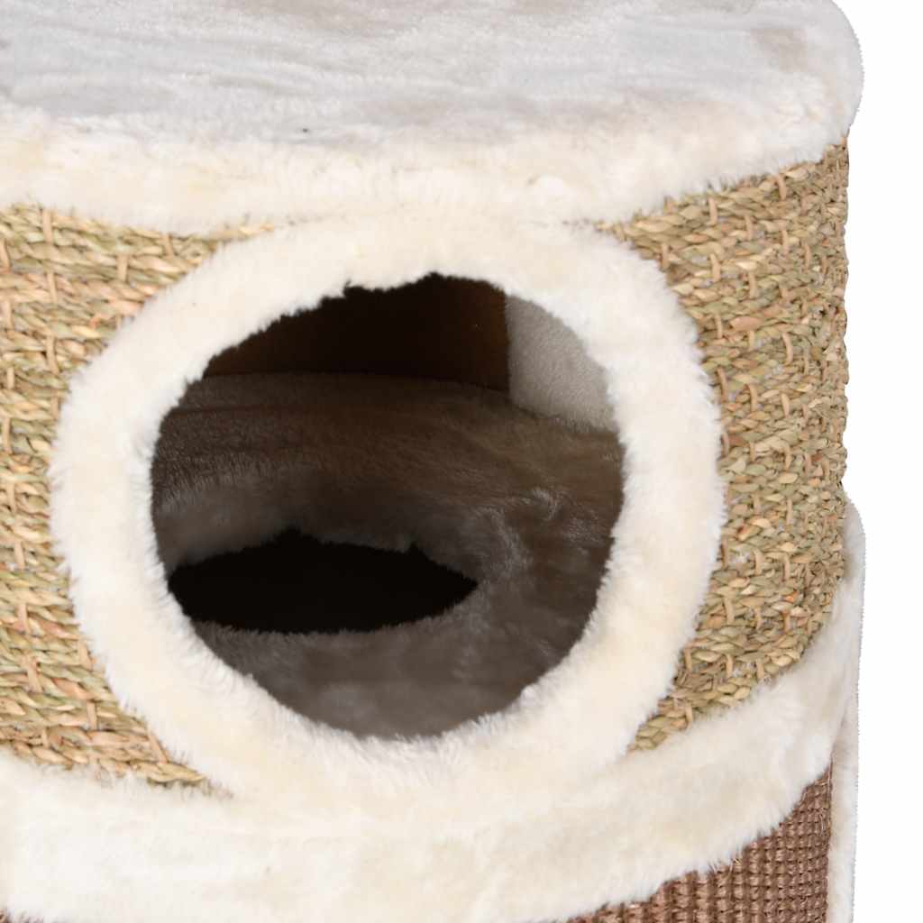 vidaXL Tonneau à gratter pour chats 60 cm Herbiers marins - Image 5