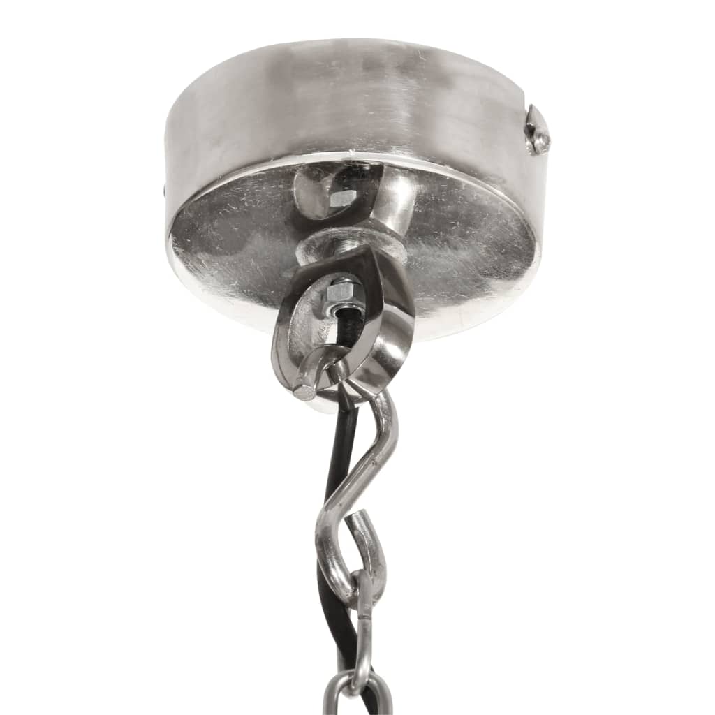 vidaXL Lampe suspendue 24x24x137 cm aluminium - Image 5