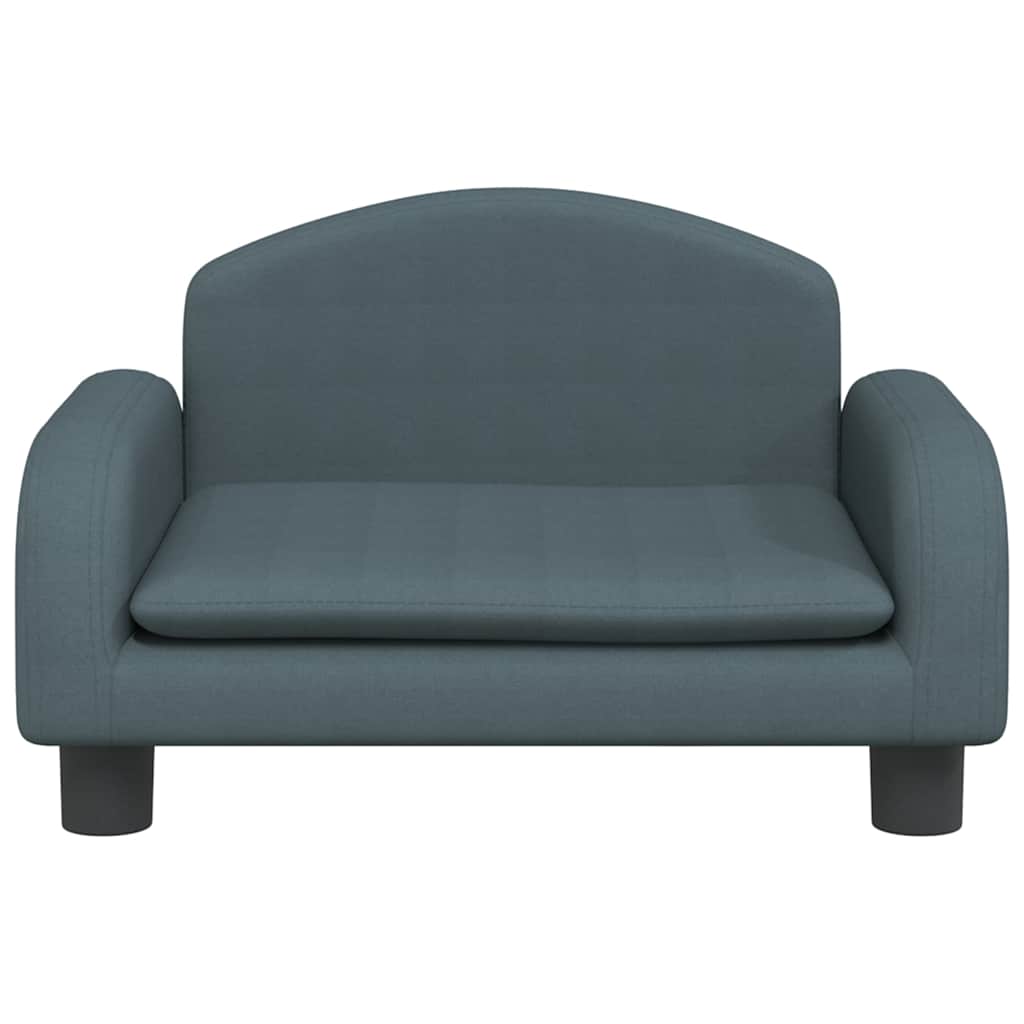 vidaXL Lit pour chien gris foncé 50x40x30 cm tissu - Image 3