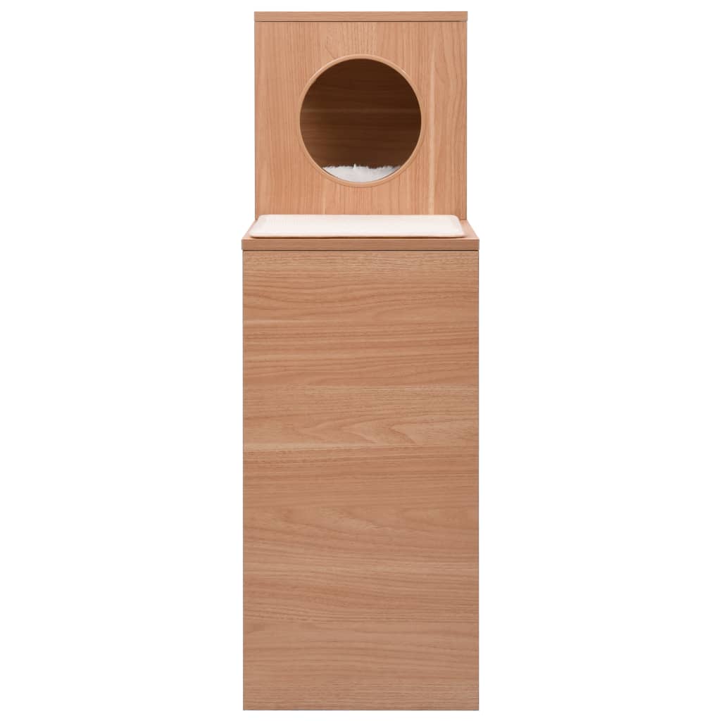 vidaXL Maison de chat avec tapis à gratter en sisal 100 cm - Image 3