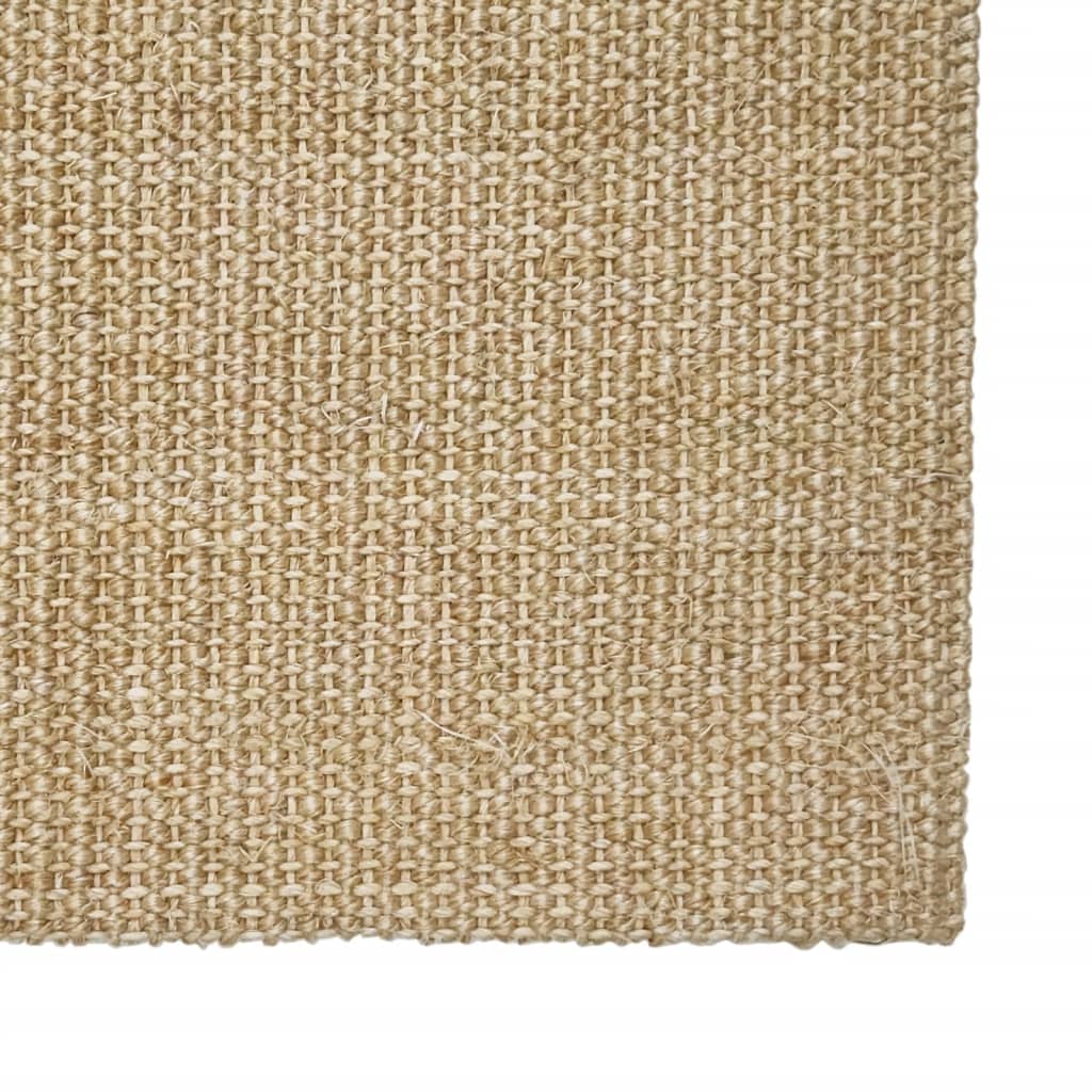 vidaXL Tapis en sisal pour griffoir 100x200 cm - Image 3