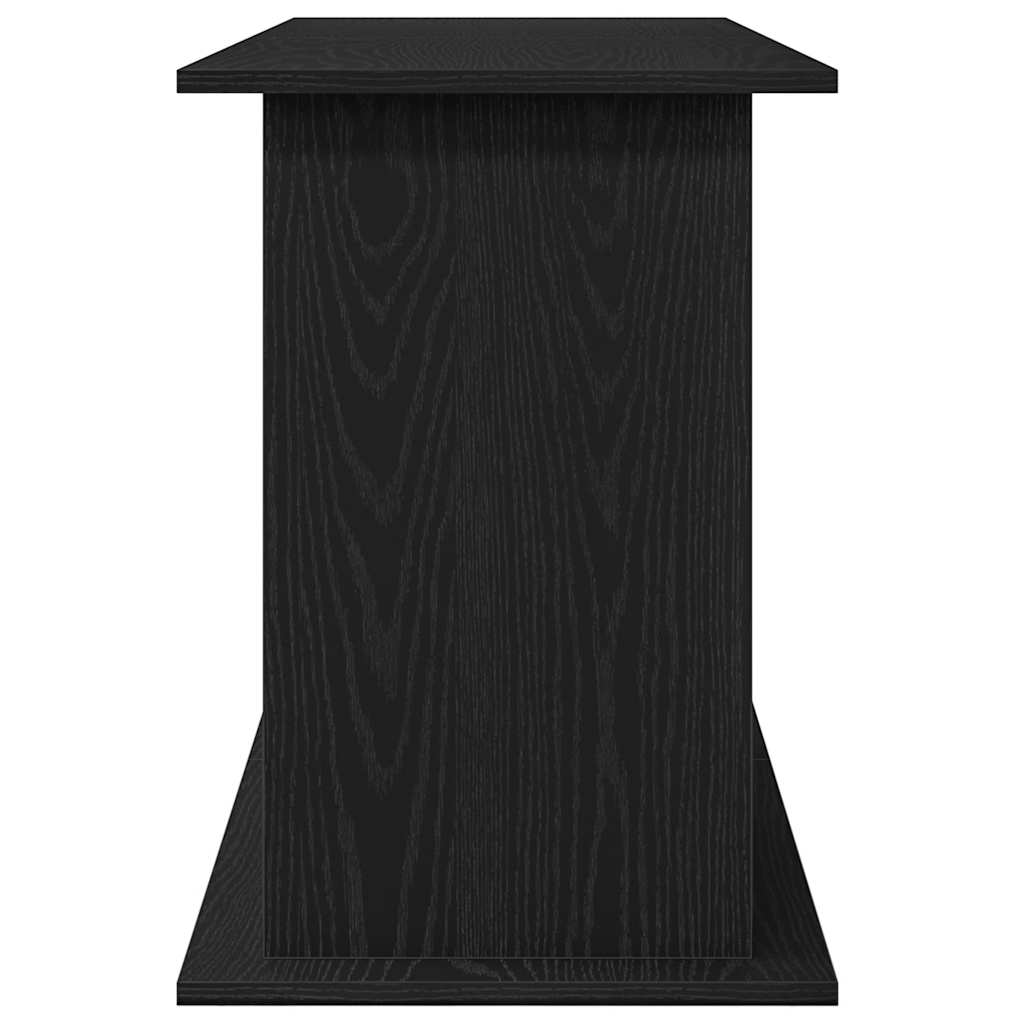 vidaXL Support d'aquarium chêne noir 121x41x58 cm bois d'ingénierie - Image 6