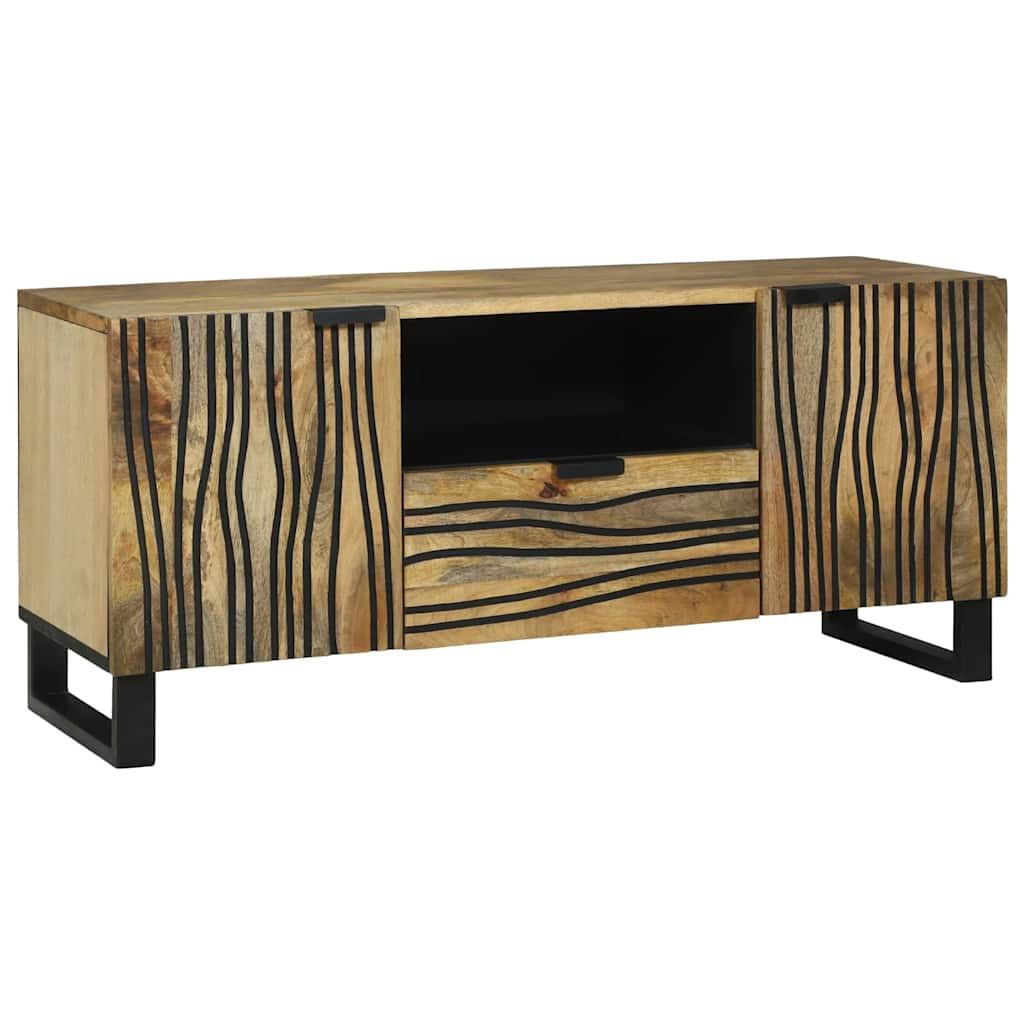 vidaXL Unites TV avec tiroir Marron 105 x 33 x 46 cm Bois d'ingénierie