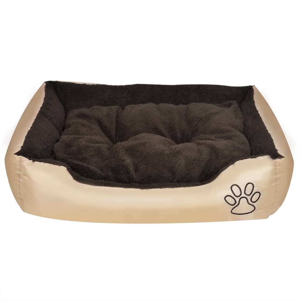 vidaXL Lit pour chiens avec coussin rembourré Taille M - Image 3