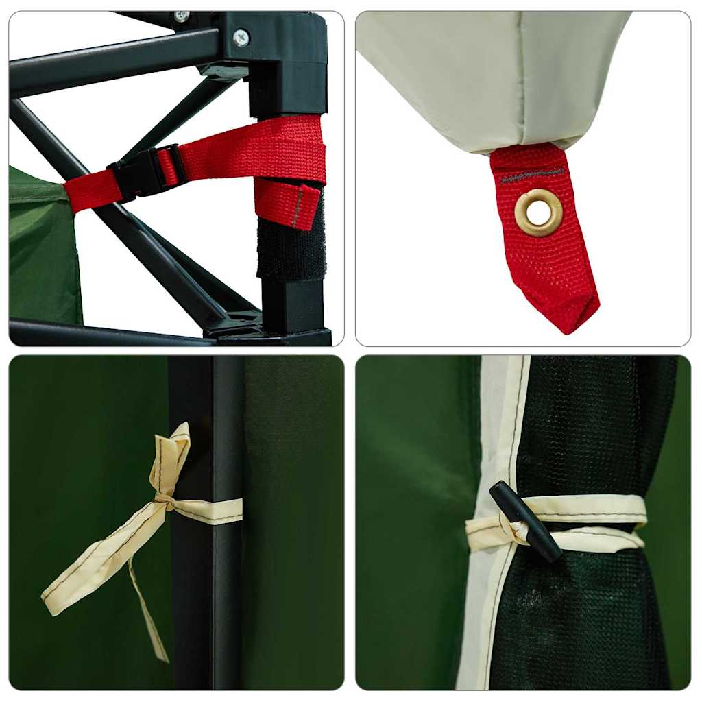 vidaXL Tente intérieure en maille Vert 290 x 288 cm - Image 6