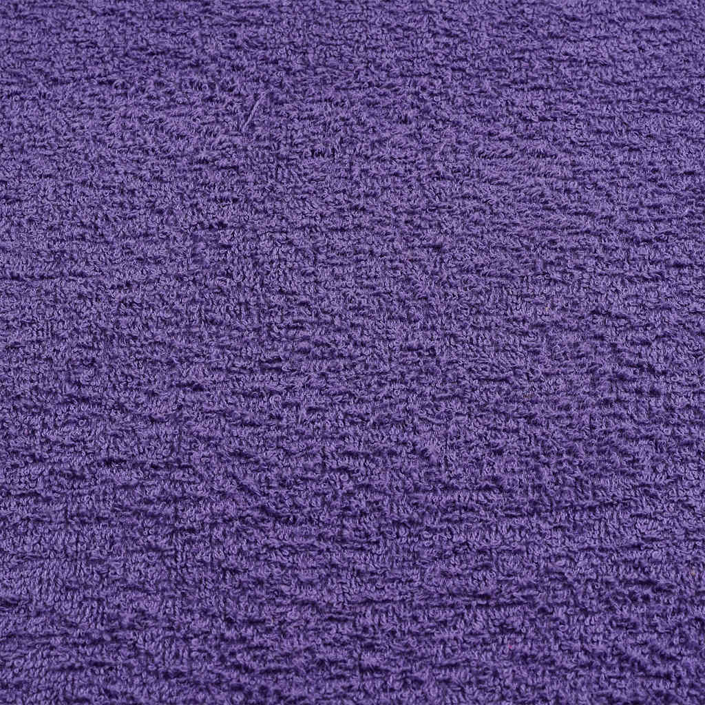vidaXL Serviettes d'invité 2 pcs violet 30x50 cm 360 g/m² 100% coton - Image 5